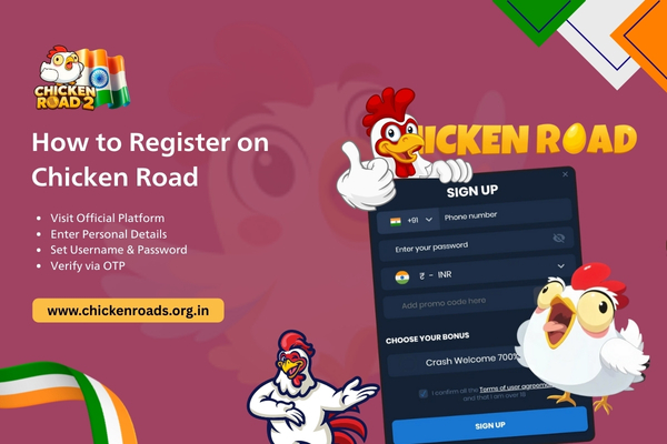 Register on Chicken Road